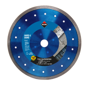 RUBI TVH 250 SUPERPRO 250x25,4mm 1,6mm Tarcza Diamentowa do twardych materiałów t.j. granit, płytki rustykalne, klinkier, materiały ogniotrwałe, łupki