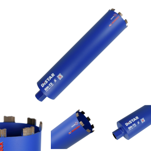 DISTAR Koronka Diamentowa Do Wiertnicy Wiertło Koronowe 112mm 1 ¼” Na Sucho