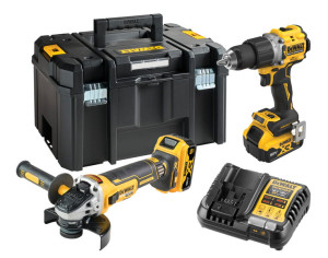 DCK2026P2T DEWALT ZESTAW COMBO DCD805, DCG405 2x5Ah TsTak 18V XR