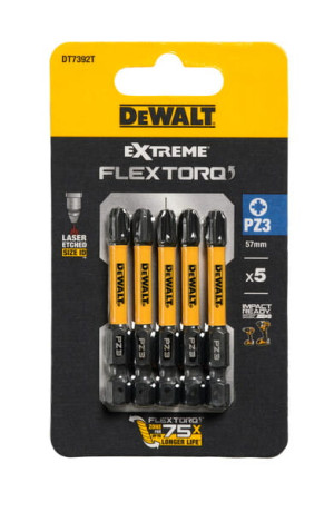 DT7392T DEWALT Bity udarowe Pz3x50 mm Torsion (5szt)