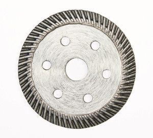 Tarcza tnąca z powłoką diamentową i krawędzią Turbo Rim, 50 x 1,7 x 9,6 mm