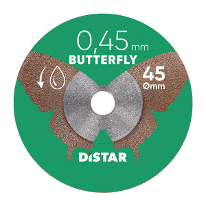 DISTAR Tarcza diamentowa Cienka 0,45mm Butterfly 45mm do MINISZLIFIEREK np. PROXXON
