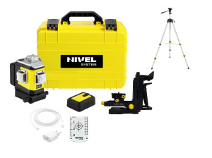 Nivel System CLx3G LASER KRZYŻOWY ZIELONY 3x360 Zestaw ze statywem SJJ-M1 EX