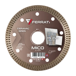 MICO FERRATi 115 Tarcza diamentowa tnąca 115mm
