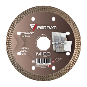 MICO FERRATi 125 Tarcza diamentowa tnąca 125mm