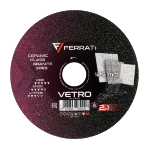 VETRO FERRATi 125 Tarcza tnąca i szlifująca125mm