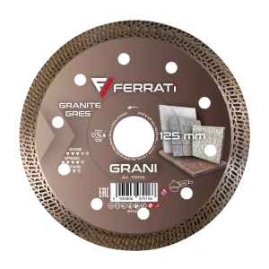 GRANI FERRATi 125 Tarcza diamentowa tnąca 125mm