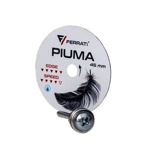 FERRATi PIUMA Tarcza diamentowa tnąca 45mm 0,6mm z Trzpieniem