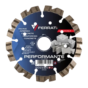 PERFORMANTE FERRATi 125 Tarcza diamentowa tnąca 125mm