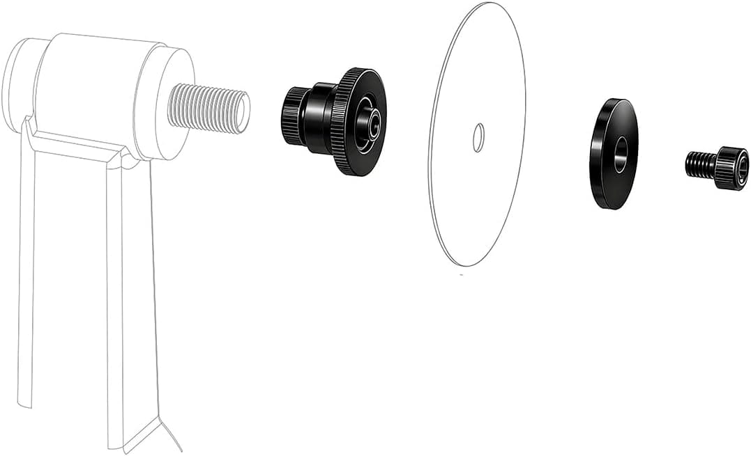 DISTAR Zestaw Adapterów do miniszlifierek d5,8/9,6