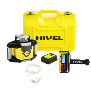 Nivel System NL300R DIGITAL NIWELATOR LASEROWY CZERWONY z czujnikiem cyfrowym