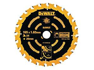 DT10300 DEWALT Tarcza Pilarska 165 x 20 mm, 24 zęby