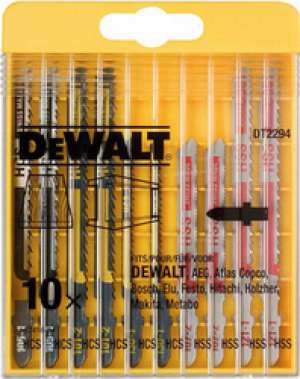 DEWALT Zestaw brzeszczotów do wyrzynarek DT2294