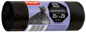 Paclan Economic 20l 20 sztuk worki na śmieci