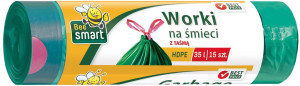 Paclan Bee Smart 35l 15 sztuk worki na śmieci