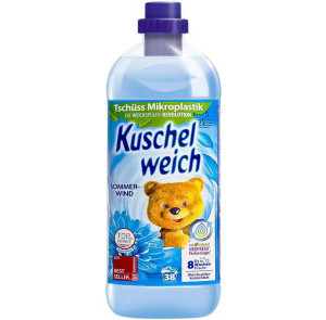 Kuschelweich Sommerwind 1 L – niemiecki płyn zmiękczający tkaniny o letnim zapachu