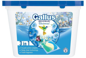 Gallus Universal 3in1 30 sztuk – kapsułki do prania uniwersalne, skuteczne i wygodne