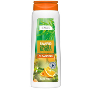 Gallus Orange 500ml szampon do włosów oczyszczający pomarańcz i bambus