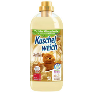 Kuschelweich Glücksmoment 1 L – niemiecki płyn zmiękczający tkaniny o zapachu szczęśliwej chwili
