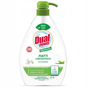 Dual Power Ecogreen 1l włoski płyn do mycia naczyń ekologiczny