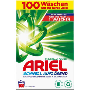Ariel Universal 6 kg – proszek do prania uniwersalny, 100 prań, niemiecka jakość