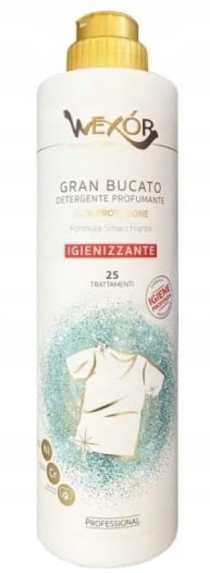 Wexor Gran Bucato 750 ml – luksusowy detergent do prania z zapachem czystości i działaniem higienizującym