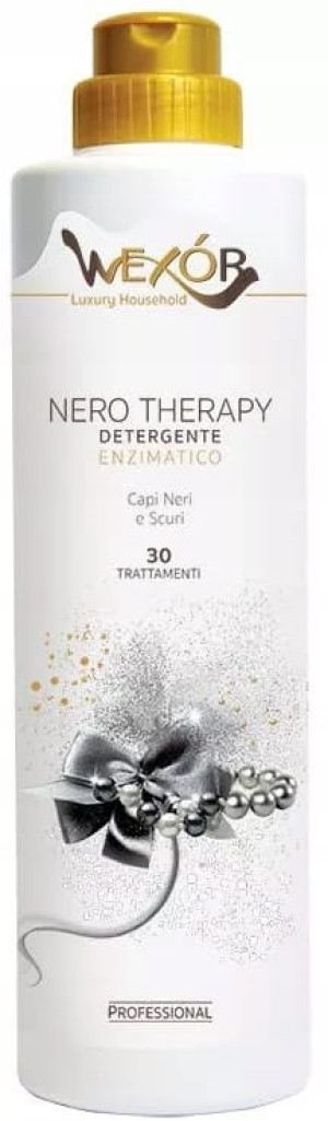 Wexór Nero Therapy 750 ml – włoski żel do prania czarnych i ciemnych tkanin, intensywna ochrona kolorów