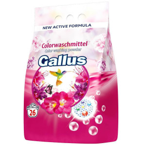 Gallus Color 1,7 kg – proszek do prania kolorowych tkanin, 26 prań, ochrona kolorów