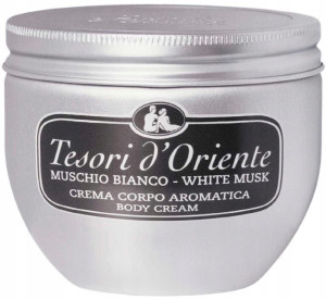 Tesori d’Oriente Muschio Bianco 300 ml – krem do ciała orientalno-pudrowy „Białe Piżmo” z Włoch
