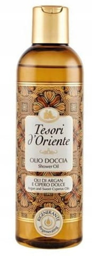 Tesori Argan-Cipero 250ml włoski olejek do kąpieli