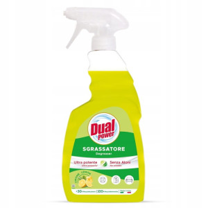 Dual Power Sgrassatore Limone 750 ml – włoski odtłuszczacz o zapachu cytryny