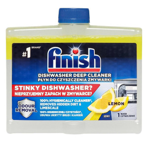 Finish Lemon 250 ml – cytrynowy czyścik do zmywarki, skuteczne usuwanie osadów i kamienia