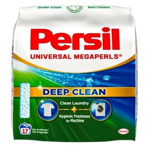 Persil Megaperls Universal 1,02 kg – Proszek do prania białego, 17 prań, holenderska wersja