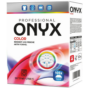 Onyx Color 6,3 kg – Proszek do prania kolorowych tkanin, 105 prań, skuteczna ochrona kolorów