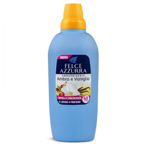 Felce Azzurra Amber & Vanilla 2 L – włoski płyn do płukania tkanin o ciepłym zapachu bursztynu i wanilii