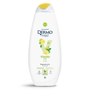 Dermomed Vitalita Lime 750ml żel pod prysznic, orzeźwiający zapach limonki, nawilżający i odświeżający