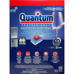 Finish Quantum 125 szt – kapsułki do zmywarki o potrójnym działaniu i wysokiej skuteczności