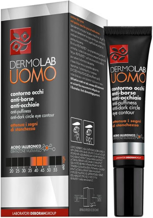 Dermolab Uomo Contorno Occhi Anti-Borse 15 ml – żel pod oczy dla mężczyzn przeciw opuchliźnie