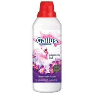 Gallus Color 1L – niemiecki żel do prania kolorów 28 prań, formuła 4w1, skuteczne usuwanie plam i ochrona tkanin