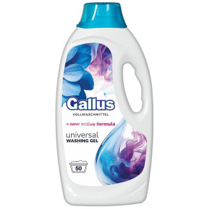 Gallus Universal 2L – niemiecki żel do prania 50 prań, formuła 4w1, uniwersalne zastosowanie i skuteczność