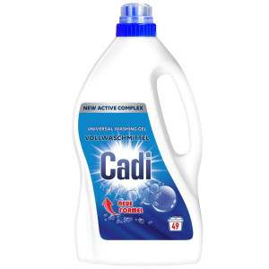 Cadi Universal 1,96L – żel do prania uniwersalny, 49 prań, skuteczne usuwanie zabrudzeń