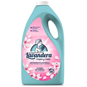 Lavandera Kwiaty Wiśni 4,5L – hiszpański żel do prania, 90 prań, romantyczny zapach wiśni