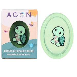 Agon Kids Mint 50g mydło dla dziecka z zabawką niespodzianką