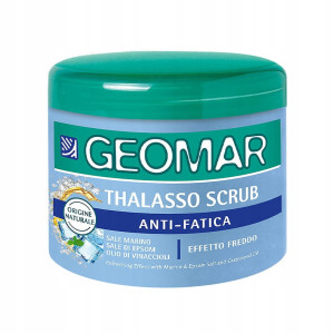 Geomar Thalasso Scrub Anti‑Fatica 600 g – pobudzający peeling solny przeciw zmęczeniu