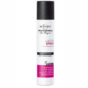 Biopoint Professional Lacca Spray 5 Azioni 300 ml – lakier do włosów z 5 działaniami, mocny