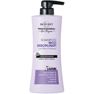Biopoint Shampoo Curly & Discipline 400 ml – szampon do włosów kręconych i falowanych