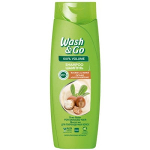 Wash&Go Shea Butter 360 ml – szampon do włosów z masłem shea