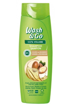 Wash&Go Oils 360 ml – odżywczy szampon do włosów z olejkami