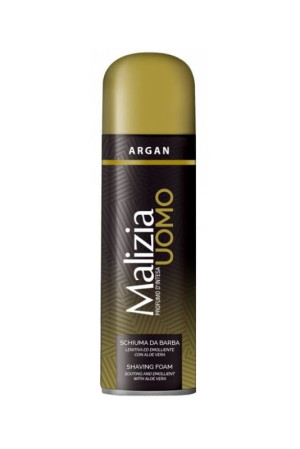 Malizia Argan 300 ml – pianka do golenia z olejkiem arganowym