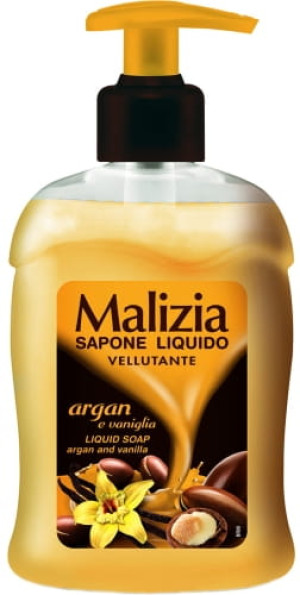 Malizia Argan & Vanilia 300 ml – mydło w płynie do rąk o zapachu arganu i wanilii